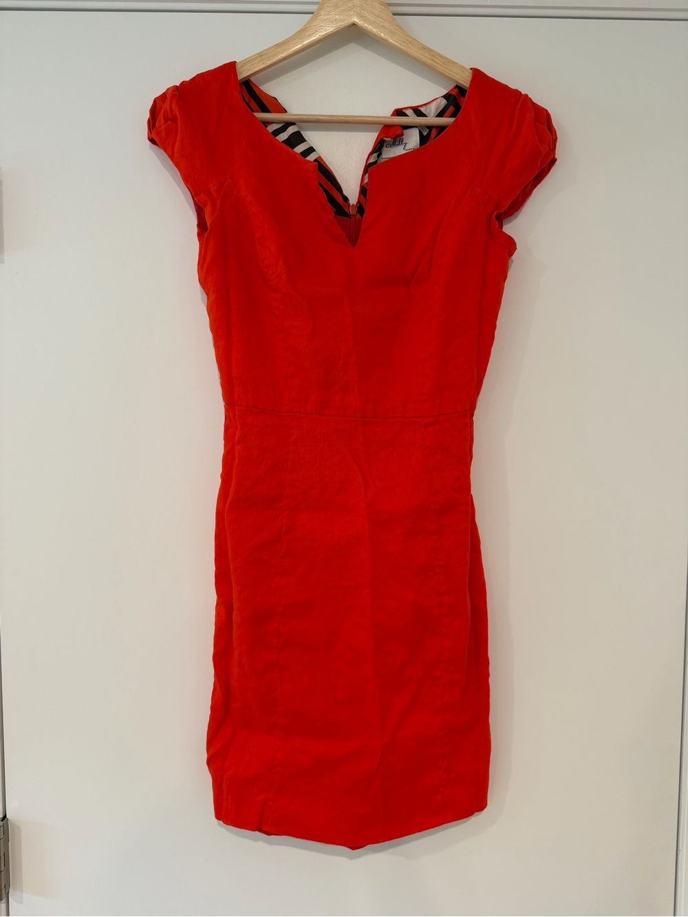 Milly of New York • Vintage Red Shift Dress